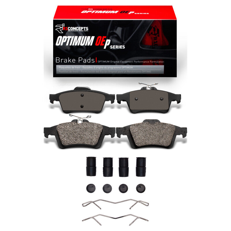 R1 2003-2015 Chevrolet Cobalt Rear R1 Optimum OE Pads & Hardware Kit-Brake Pads - OE-Grocery Getter Performance