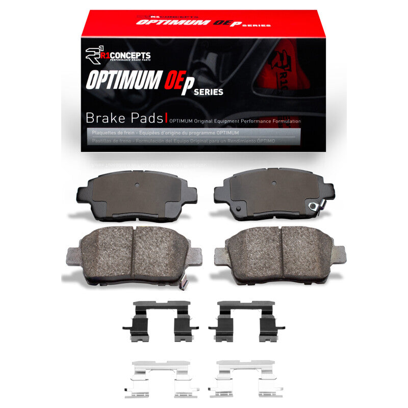 R1 2004-2009 Scion XA Front R1 Optimum OE Pads & Hardware Kit-Brake Pads - OE-Grocery Getter Performance