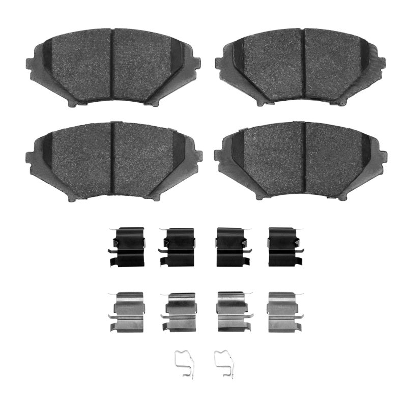 R1 2004-2011 Mazda RX-8 Front R1 Semi Met Pads & Hardware Kit-Brake Pads - OE-Grocery Getter Performance