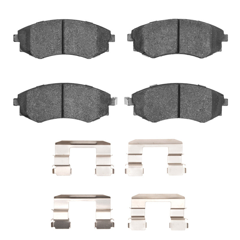 R1 2005-2006 Hyundai Elantra Front R1 Semi Met Pads & Hardware Kit-Brake Pads - OE-Grocery Getter Performance