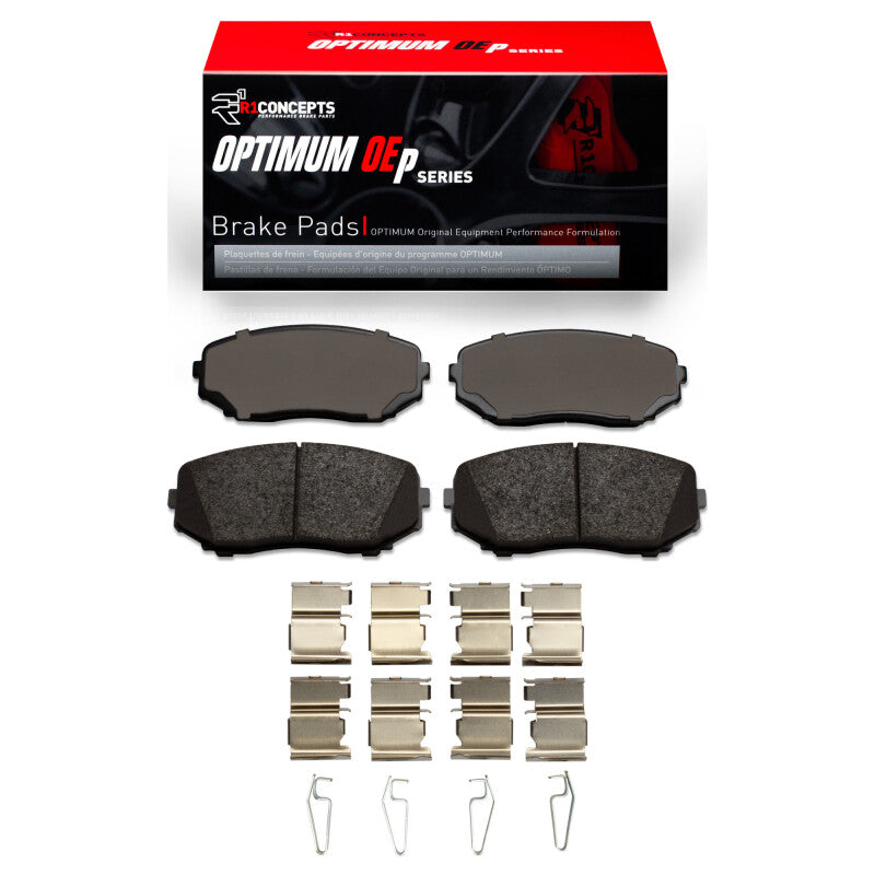 R1 2007-2015 Ford Edge Front R1 Optimum OE Pads & Hardware Kit-Brake Pads - OE-Grocery Getter Performance