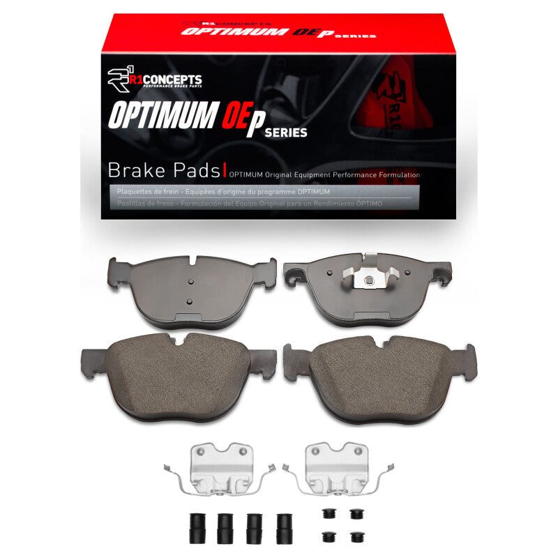 R1 2007-2018 BMW X4 Front R1 Optimum OE Pads & Hardware Kit-Brake Pads - OE-Grocery Getter Performance