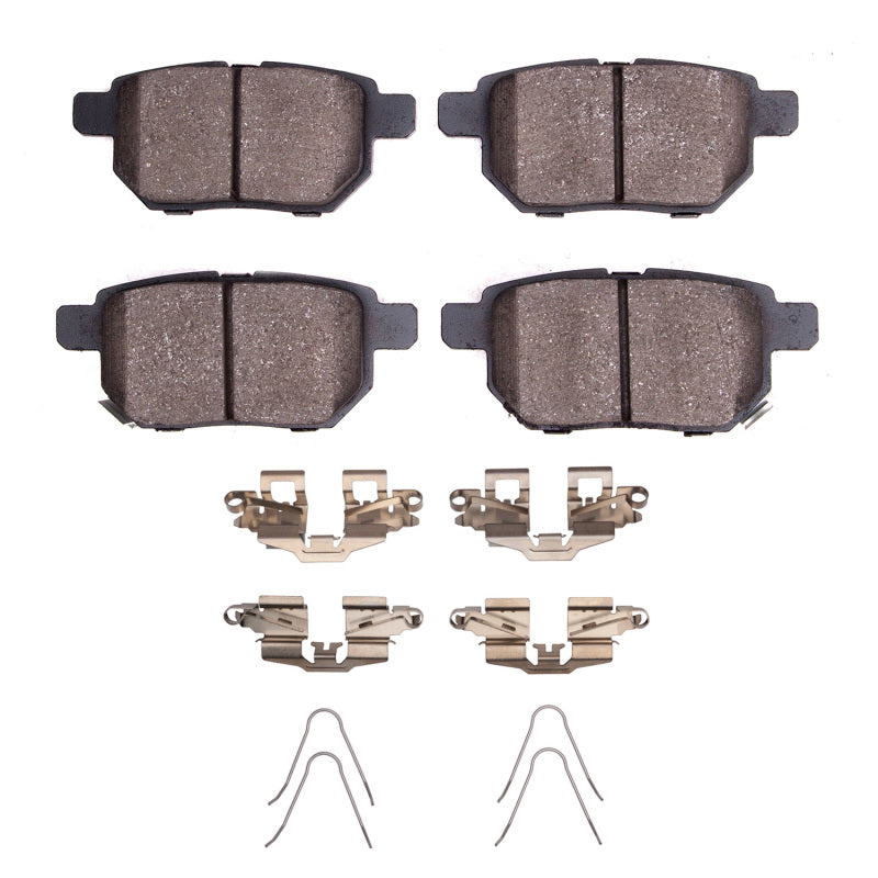 R1 2008-2024 Lexus CT200H Rear R1 Semi Met Pads & Hardware Kit-Brake Pads - OE-Grocery Getter Performance
