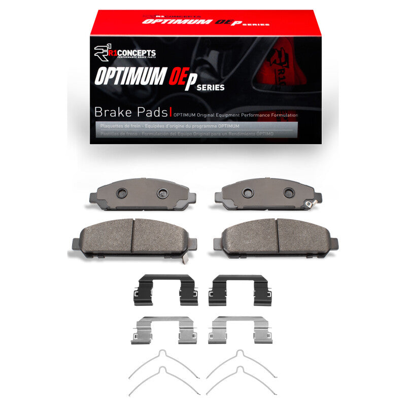 R1 2009-2015 Toyota Venza Front R1 Optimum OE Pads & Hardware Kit-Brake Pads - OE-Grocery Getter Performance