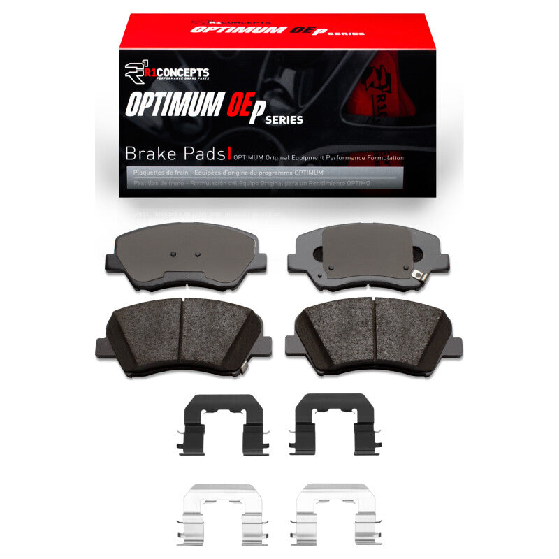 R1 2010-2024 Hyundai HB20 Sedan Front R1 Optimum OE Pads & Hardware Kit-Brake Pads - OE-Grocery Getter Performance