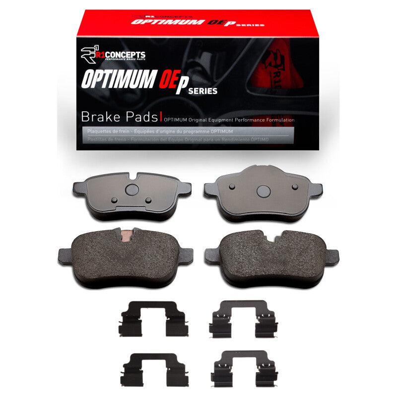 R1 2011-2016 BMW Z4 Rear R1 Optimum OE Pads & Hardware Kit-Brake Pads - OE-Grocery Getter Performance