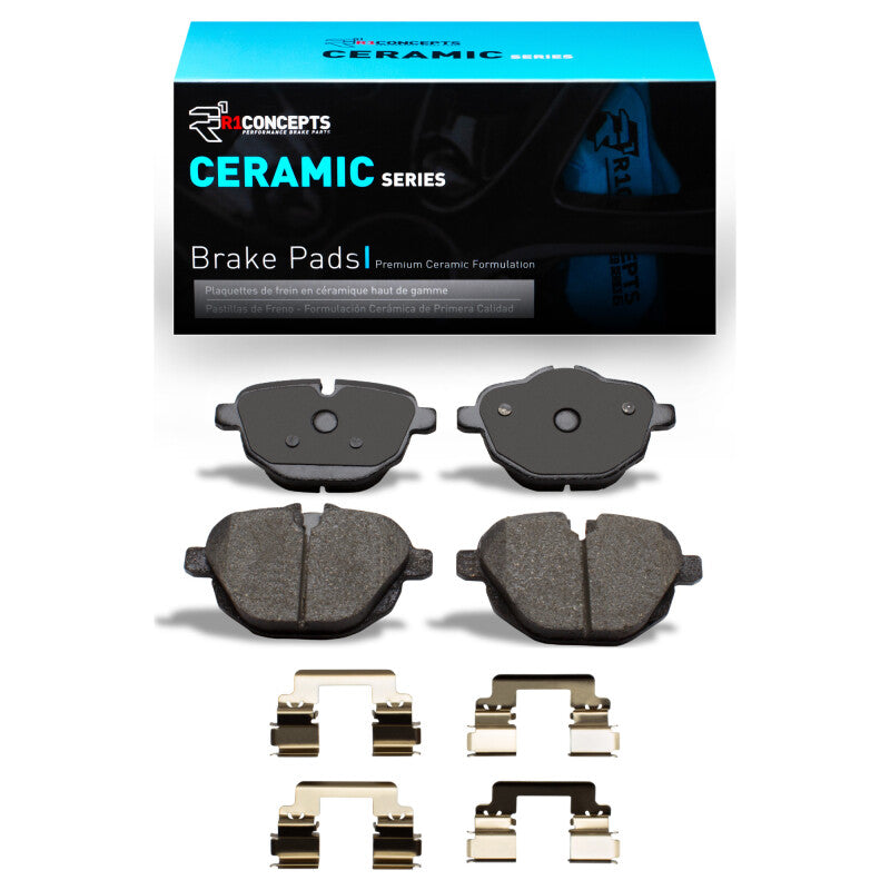 R1 2011-2025 BMW 528I xDrive Rear R1 Ceramic Pads & Hardware Kit-Brake Pads - OE-Grocery Getter Performance