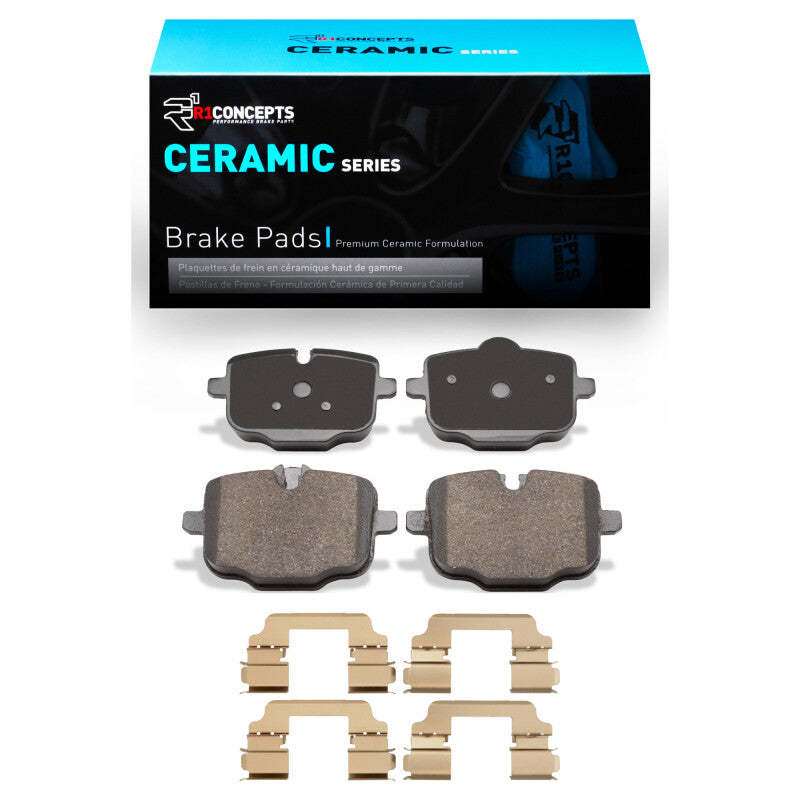 R1 2016-2025 BMW X6 Rear R1 Ceramic Pads & Hardware Kit-Brake Pads - OE-Grocery Getter Performance