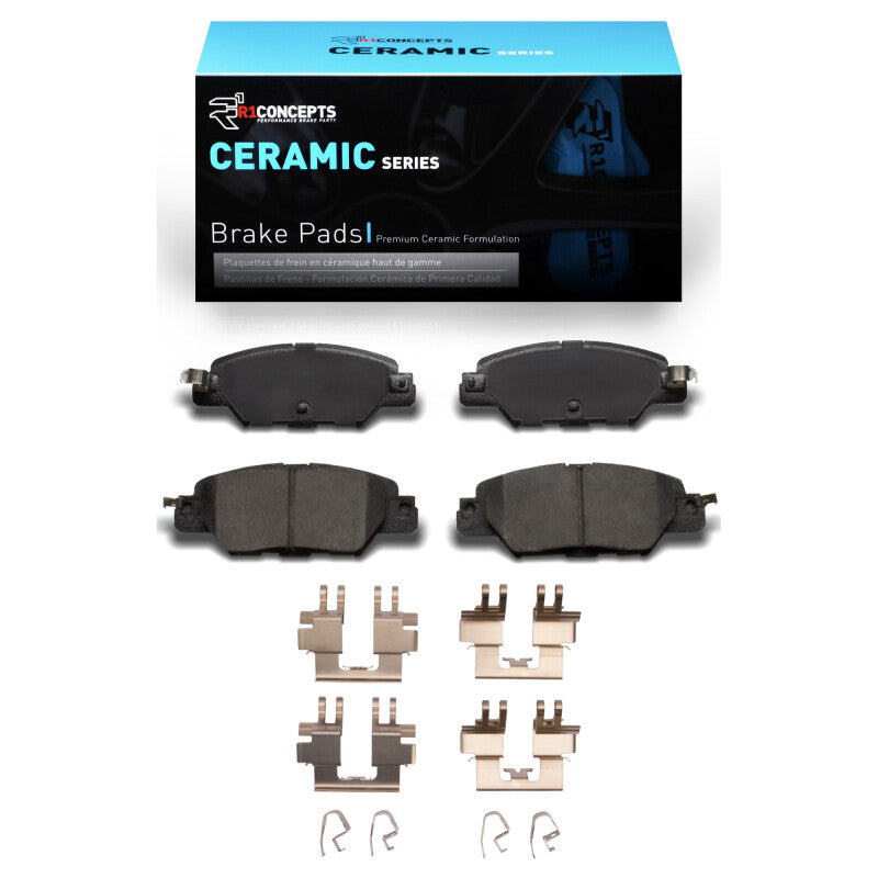 R1 2016-2025 Mazda CX-5 Rear R1 Ceramic Pads & Hardware Kit-Brake Pads - OE-Grocery Getter Performance