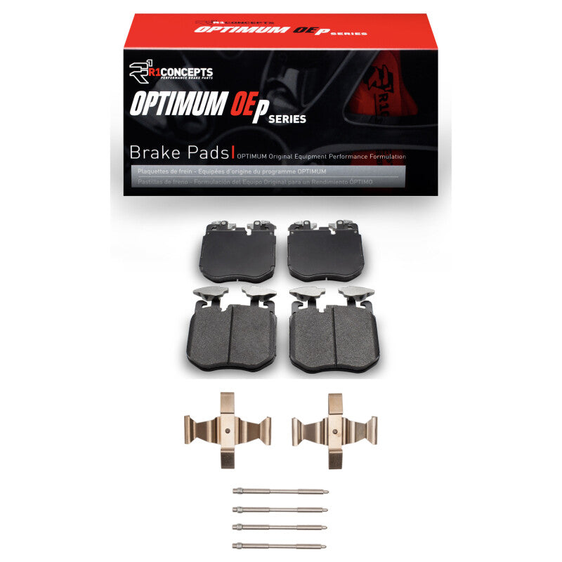 R1 2020-2025 BMW 750LI xDrive Front R1 Optimum OE Pads & Hardware Kit-Brake Pads - OE-Grocery Getter Performance