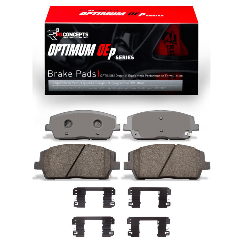 R1 2020-2025 Hyundai Palisade Front R1 Optimum OE Pads & Hardware Kit-Brake Pads - OE-Grocery Getter Performance