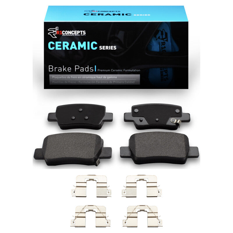 R1 2021-2025 Hyundai Kona Rear R1 Ceramic Pads & Hardware Kit-Brake Pads - OE-Grocery Getter Performance