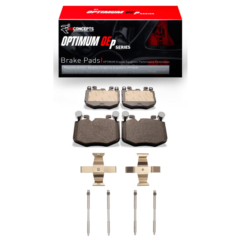 R1 2022-2025 BMW 330e Front R1 Optimum OE Pads & Hardware Kit-Brake Pads - OE-Grocery Getter Performance