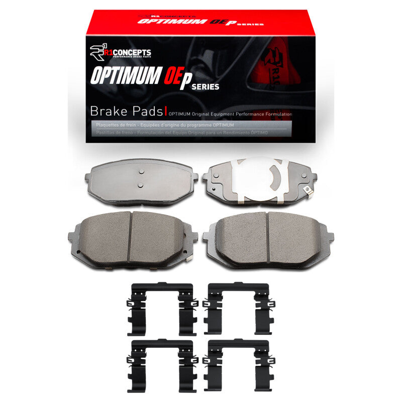 R1 2022-2025 Hyundai Ioniq 5 Front R1 Optimum OE Pads & Hardware Kit-Brake Pads - OE-Grocery Getter Performance