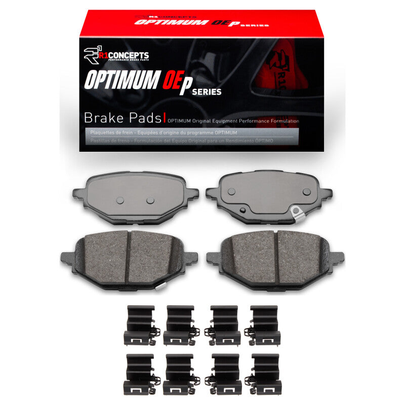 R1 2023-2025 Mazda CX-50 Rear R1 Optimum OE Pads & Hardware Kit-Brake Pads - OE-Grocery Getter Performance