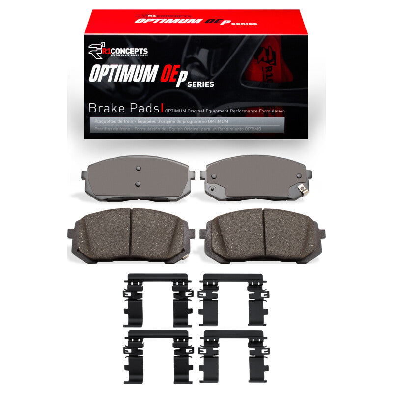 R1 21-25 Hyundai Elantra Front Optimum OE Pads & Hardware Kit-Brake Pads - OE-Grocery Getter Performance