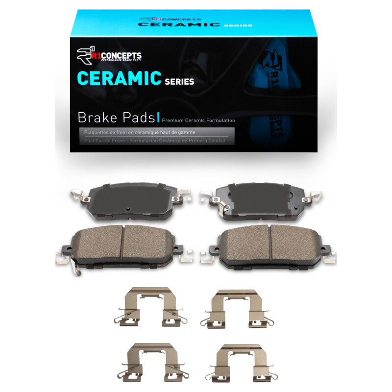 R1 22-24 Mazda MX-30 Front Ceramic Pads & Hardware Kit-Brake Pads - OE-Grocery Getter Performance