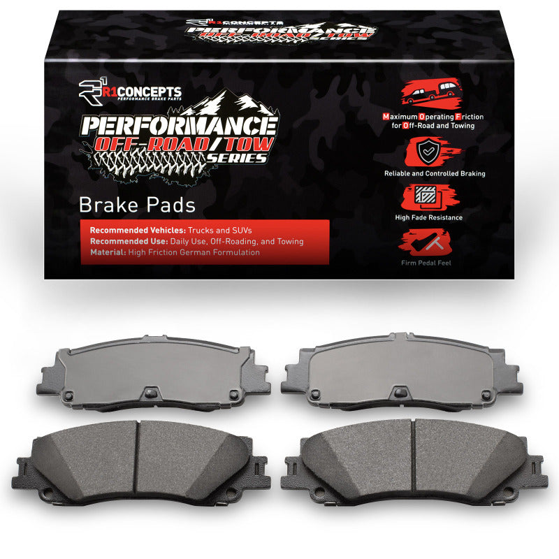 R1 22-26 Toyota Tundra Rear Off-Road/Tow Brake Pads-Brake Pads - Performance-Grocery Getter Performance