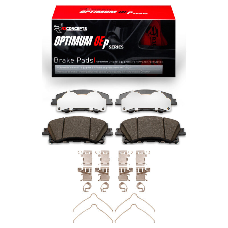 R1 24-25 Mazda CX-70 Front Optimum OE Pads & Hardware Kit-Brake Pads - OE-Grocery Getter Performance