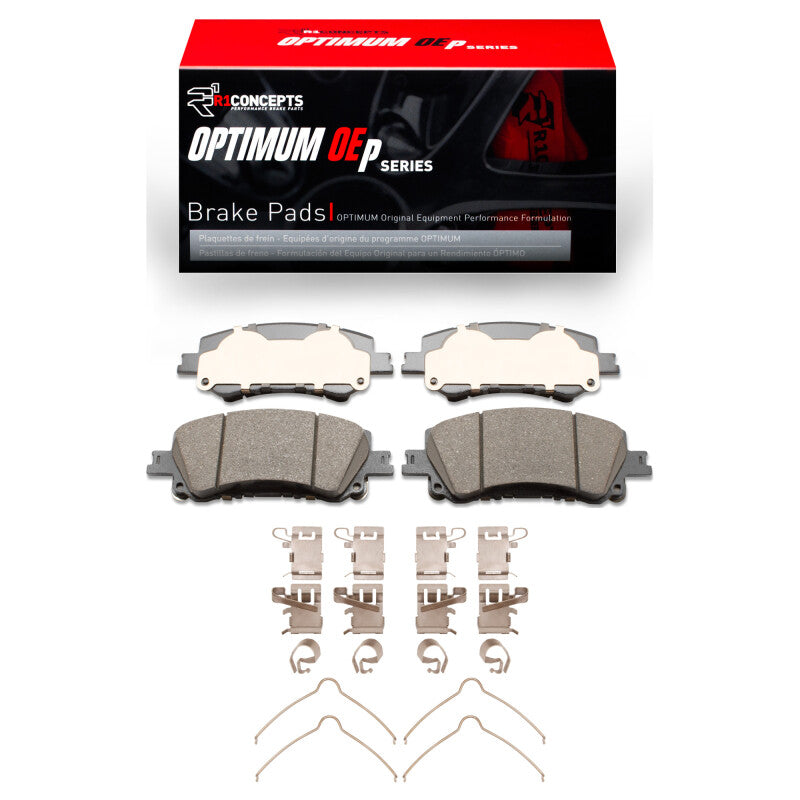 R1 24-25 Mazda CX-90 Front Optimum OE Pads & Hardware Kit-Brake Pads - OE-Grocery Getter Performance
