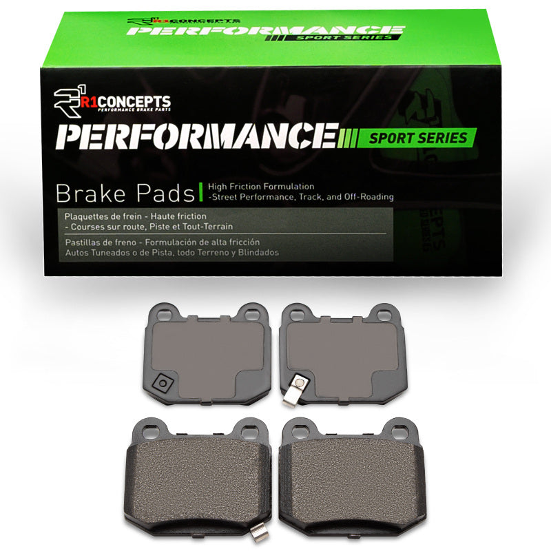 R1 24-25 Toyota GR86 Rear R1 Performance Sport Pads-Brake Pads - Performance-Grocery Getter Performance
