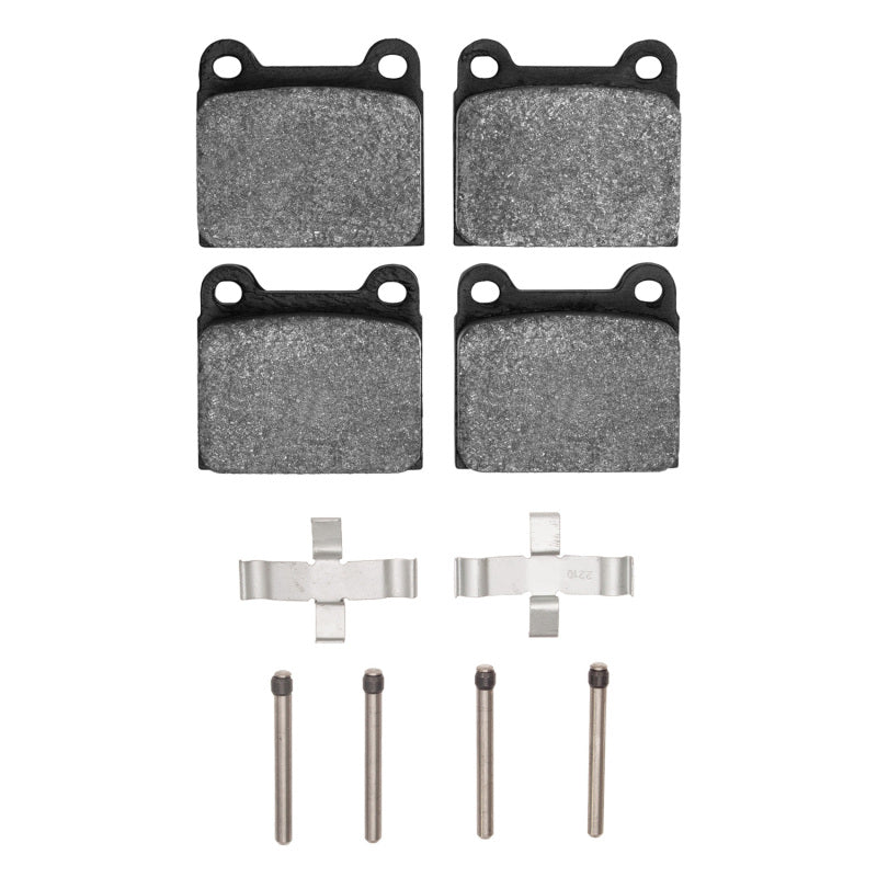 R1 64-74 Alfa Romeo Duetto 1600 Front/Rear Semi Met Pads & Hardware Kit-Brake Pads - OE-Grocery Getter Performance