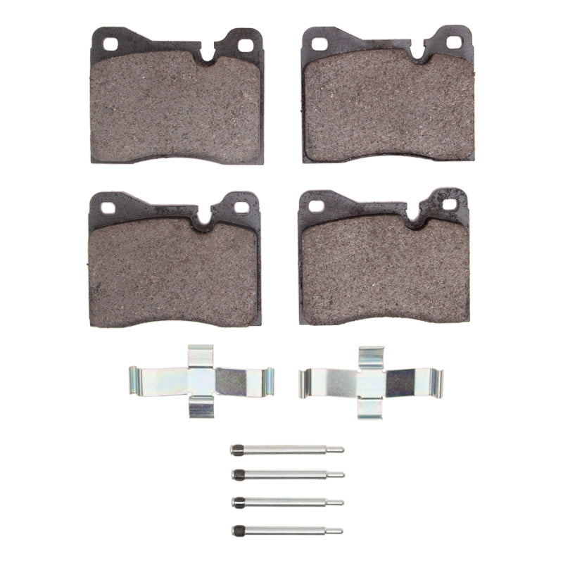 R1 69-76 BMW 2.8 BAVARIA Front Semi Met Pads & Hardware Kit-Brake Pads - OE-Grocery Getter Performance