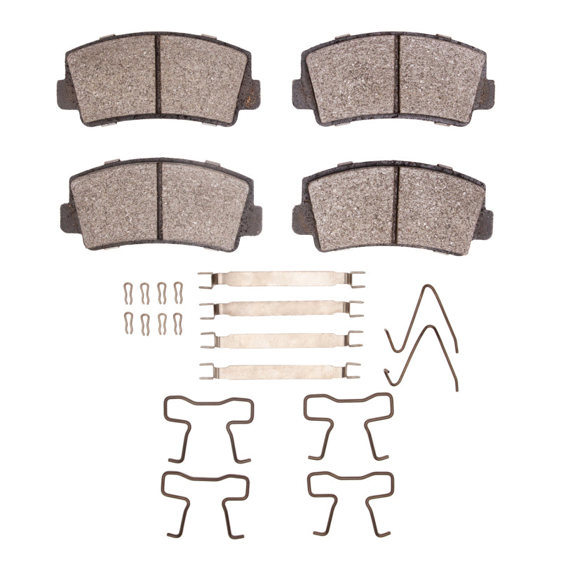 R1 70-84 Ford COURIER (USA/Canada) Front Semi Met Pads & Hardware Kit-Brake Pads - OE-Grocery Getter Performance