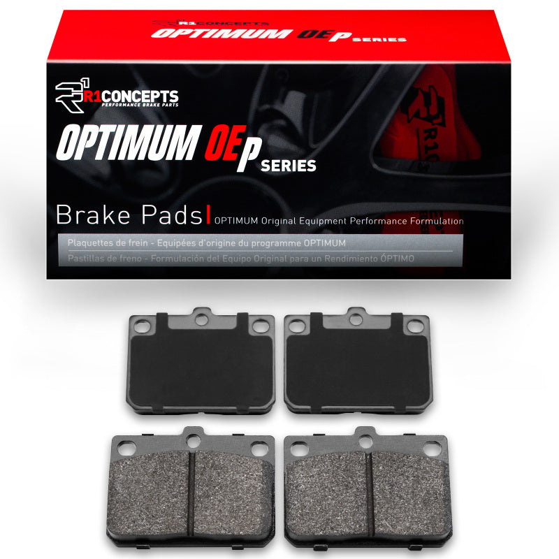 R1 72-87 Dodge Colt Front R1 Optimum OE Brake Pads-Brake Pads - OE-Grocery Getter Performance
