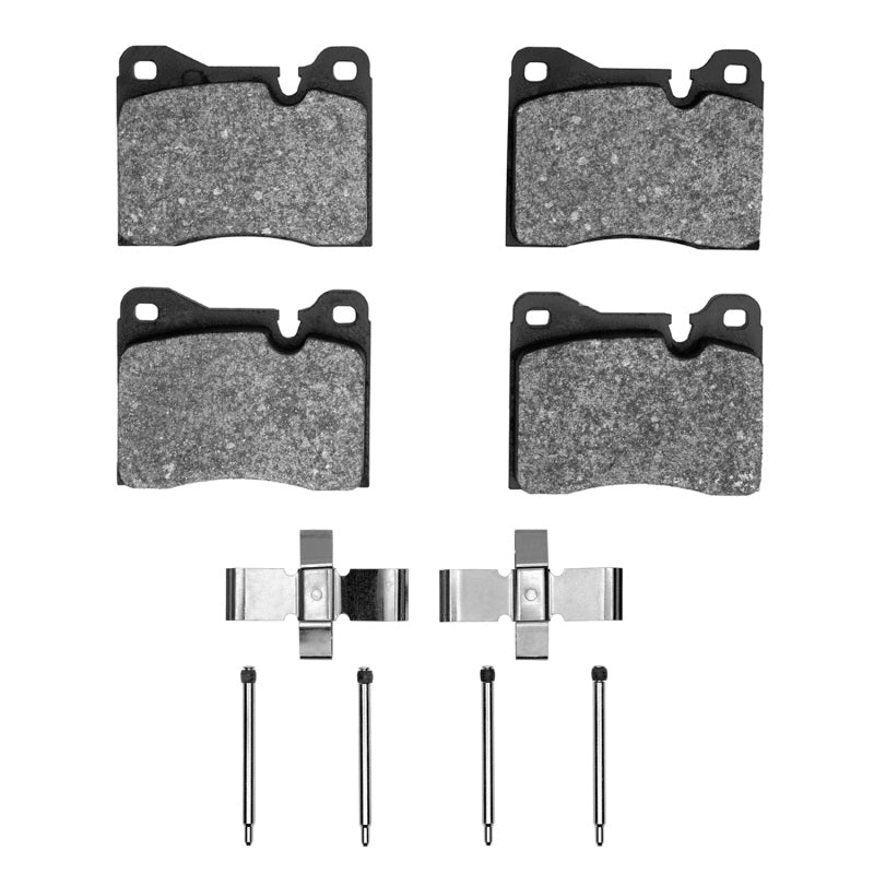 R1 76-86 BMW 733I Front Semi Met Pads & Hardware Kit-Brake Pads - OE-Grocery Getter Performance
