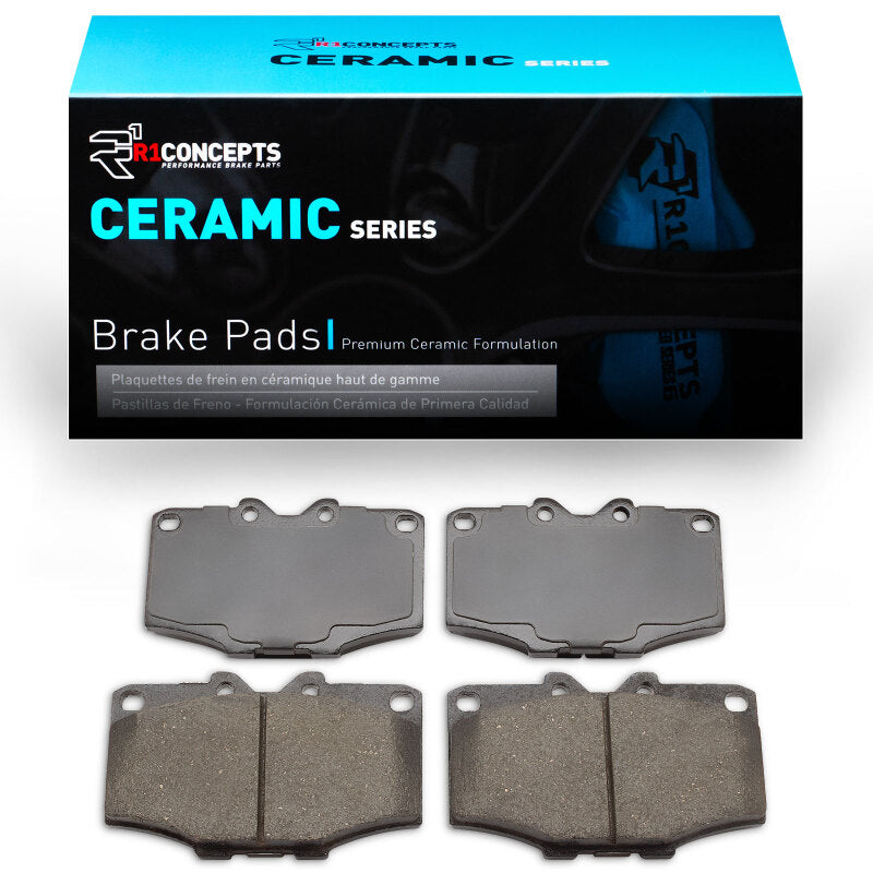 R1 76-89 Toyota Land Cruiser Front R1 Ceramic Brake Pads-Brake Pads - OE-Grocery Getter Performance