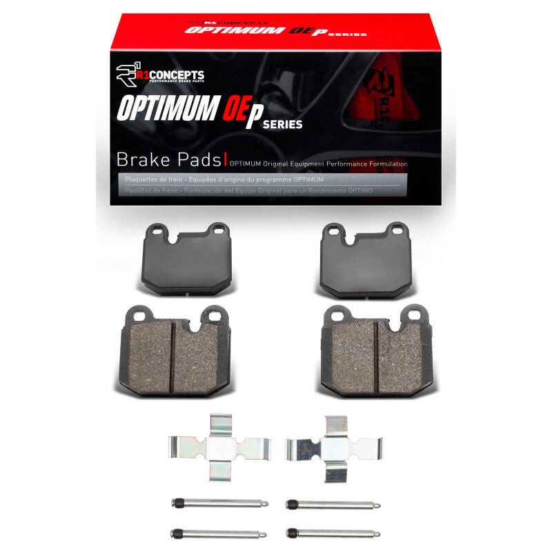 R1 77-83 BMW 320I (USA/Canada) Front Optimum OE Pads & Hardware Kit-Brake Pads - OE-Grocery Getter Performance