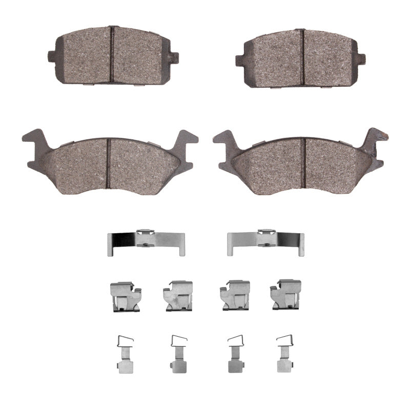 R1 80-84 Toyota STARLET Front Optimum OE Pads & Hardware Kit-Brake Pads - OE-Grocery Getter Performance
