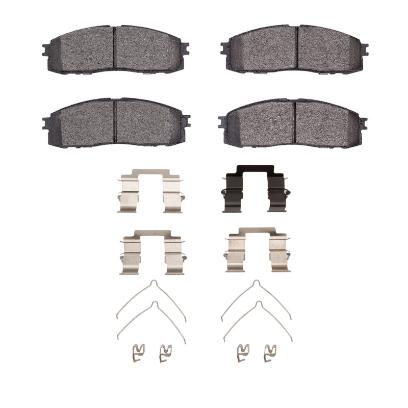 R1 84-87 Toyota Cressida Rear Optimum OE Pads & Hardware Kit-Brake Pads - OE-Grocery Getter Performance