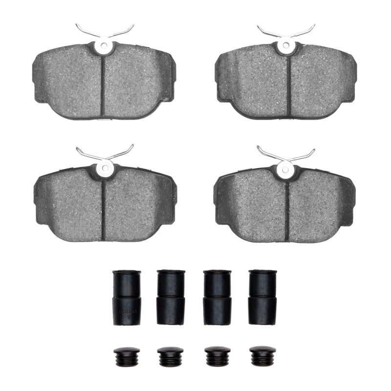 R1 84-91 BMW 325I (USA/Canada) Front Semi Met Pads & Hardware Kit-Brake Pads - OE-Grocery Getter Performance