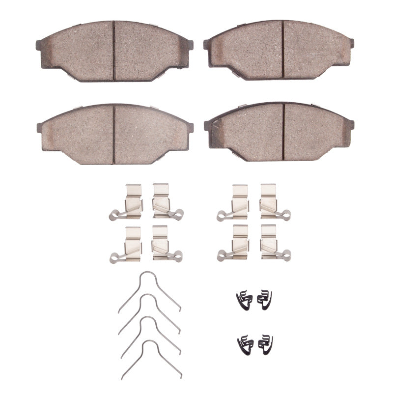 R1 85-93 Toyota Pickup Front Optimum OE Pads & Hardware Kit-Brake Pads - OE-Grocery Getter Performance