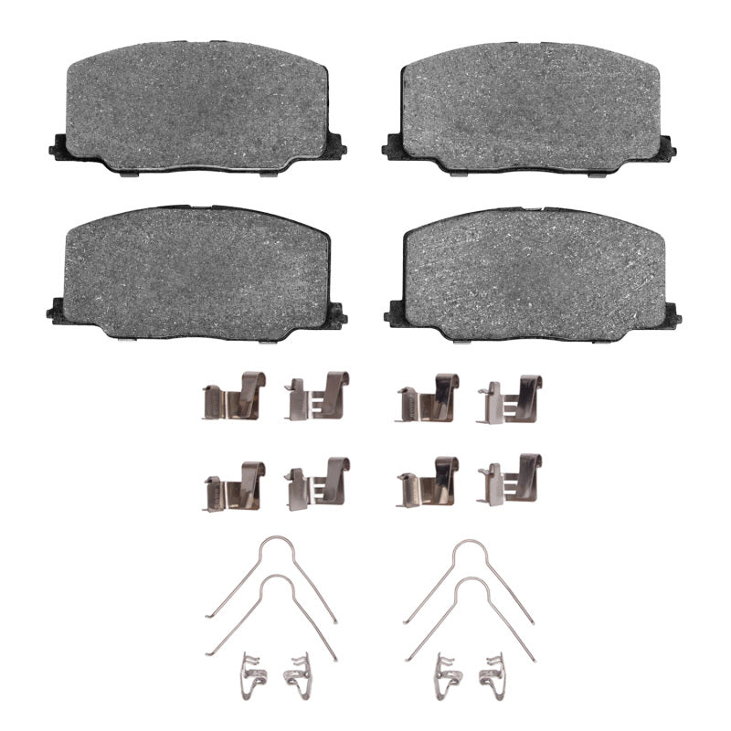 R1 87-93 Lexus ES250 Front Ceramic Pads & Hardware Kit-Brake Pads - OE-Grocery Getter Performance