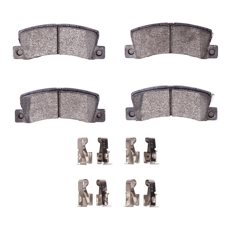 R1 87-96 Toyota Camry Rear Optimum OE Pads & Hardware Kit-Brake Pads - OE-Grocery Getter Performance