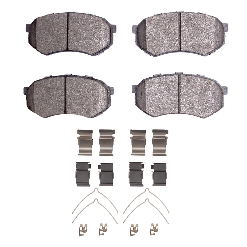 R1 88-95 Mazda 929 Front Optimum OE Brake Pads & Hardware Kit-Brake Pads - OE-Grocery Getter Performance