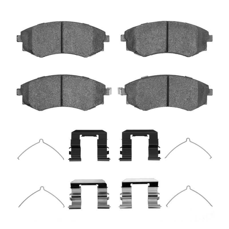 R1 89-03 Hyundai Sonata Front Ceramic Pads & Hardware Kit-Brake Pads - OE-Grocery Getter Performance