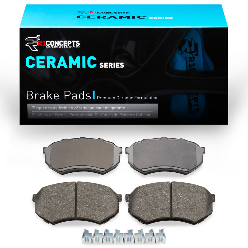R1 89-04 Mitsubishi Fuso FE Front R1 Ceramic Brake Pads-Brake Pads - OE-Grocery Getter Performance