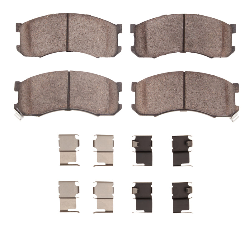 R1 89-91 Mazda MPV Front Optimum OE Pads & Hardware Kit-Brake Pads - OE-Grocery Getter Performance