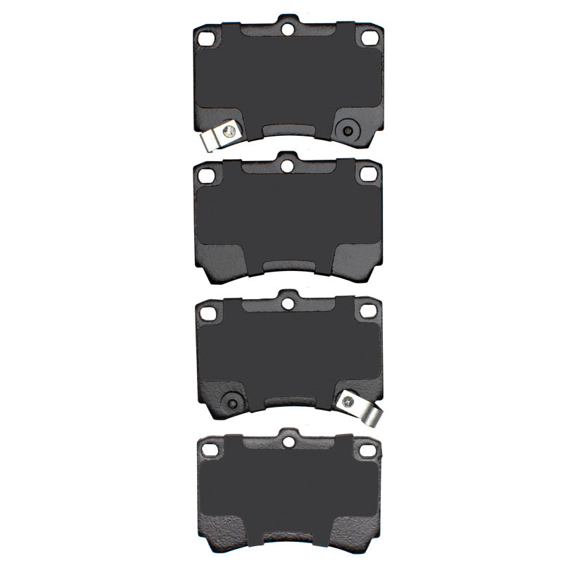 R1 90-02 Mercury Tracer Front Ceramic Brake Pads-Brake Pads - OE-Grocery Getter Performance