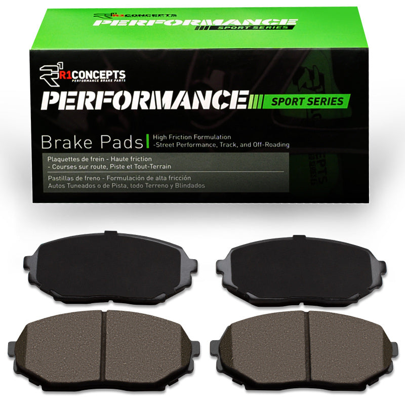 R1 90-93 Mazda Miata Front Performance Sport Brake Pads-Brake Pads - Performance-Grocery Getter Performance