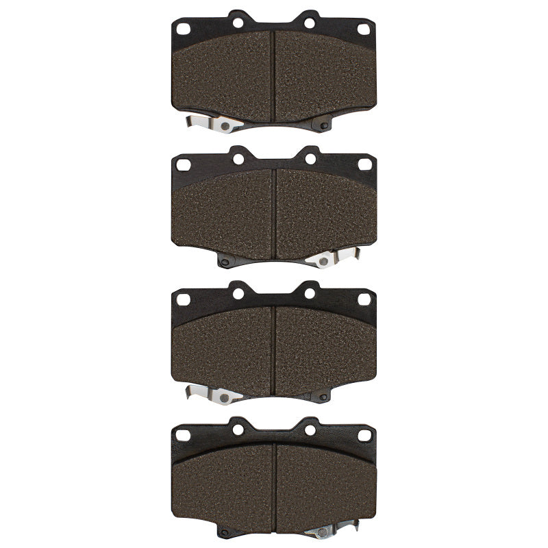 R1 90-97 Toyota Land Cruiser Front Semi Met Brake Pads-Brake Pads - OE-Grocery Getter Performance