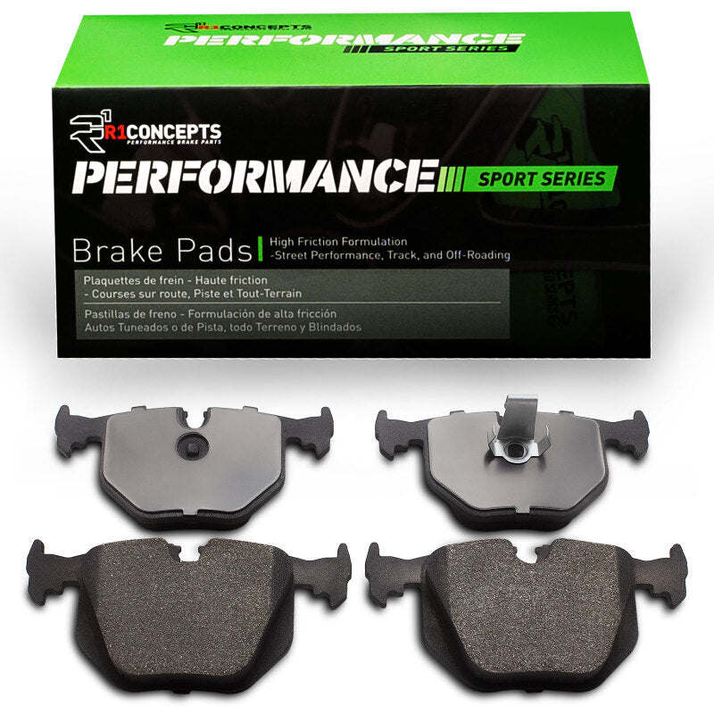 R1 91-10 Land Rover Range Rover Rear Performance Sport Brake Pads-Brake Pads - Performance-Grocery Getter Performance