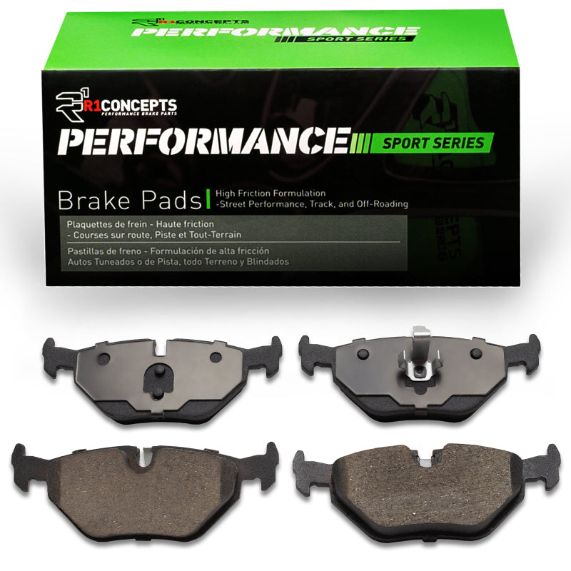 R1 91-10 Saab 9-5 Rear Performance Sport Brake Pads-Brake Pads - Performance-Grocery Getter Performance