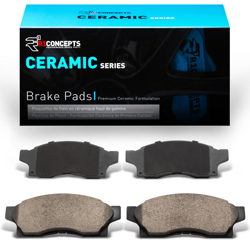 R1 91-91 Toyota MR2 Front Ceramic Brake Pads-Brake Pads - OE-Grocery Getter Performance