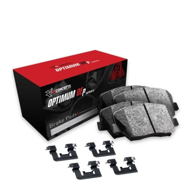 R1 91-94 Hyundai Sonata Rear Optimum OE Brake Pads and Hardware Kit-Brake Pads - OE-Grocery Getter Performance