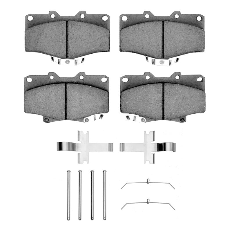 R1 91-98 Toyota T100 Front Ceramic Pads & Hardware Kit-Brake Pads - OE-Grocery Getter Performance